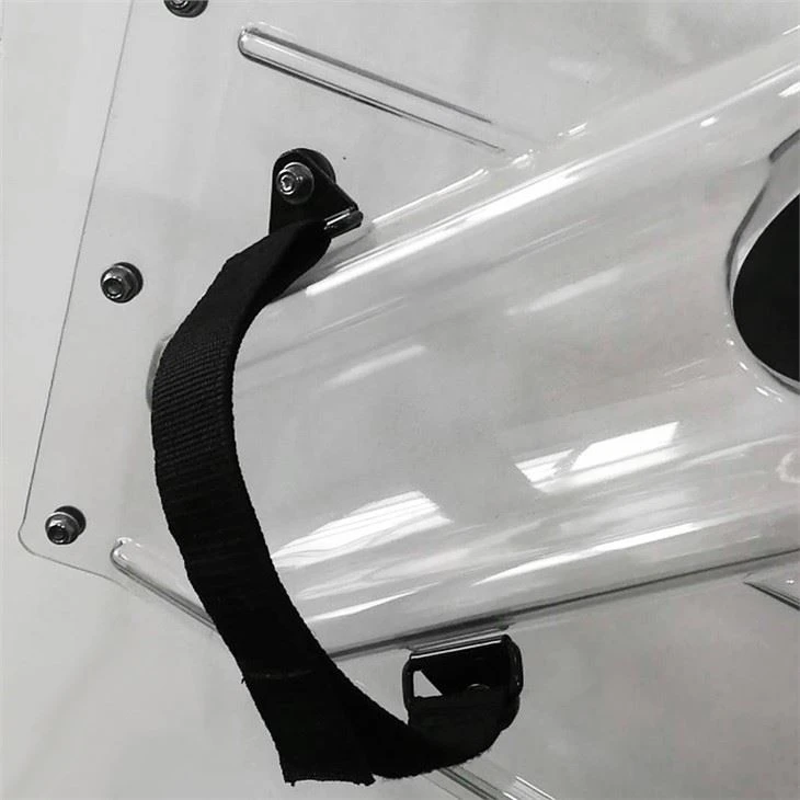 Interlock Combination Type Polycarbonate Anti Riot Shield For Safety Defense