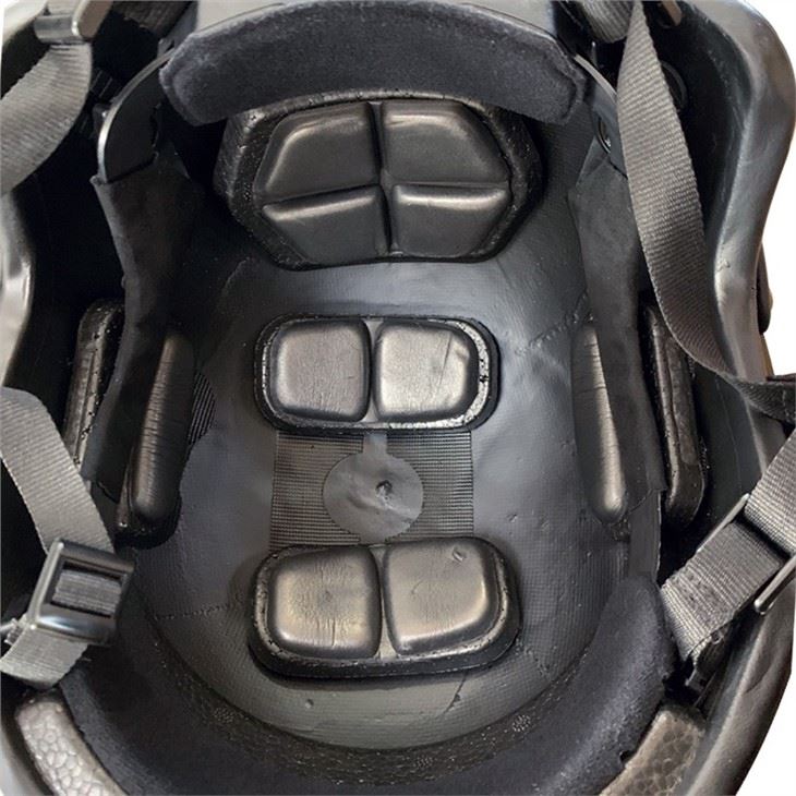 PE Granular Sense Military Bullet Proof Helmet With Accessory Rail Connectors